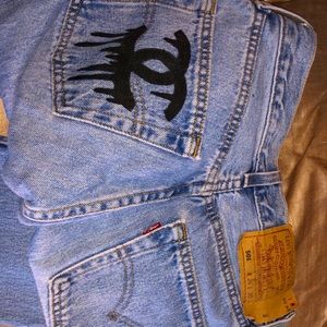 Custom Levi Jeans